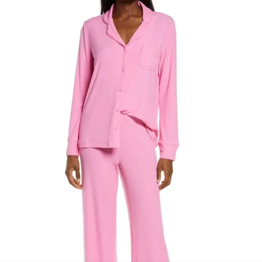 SKIMS pajamas bubblegum pink